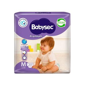 Babysec Premium M x20 - 8 Paquetes