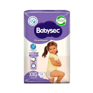 Babysec Premium XXG x14 - 8 Paquetes