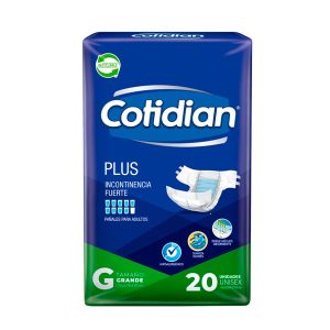 Cotidian Plus Talla G x20 - 4 Paquetes