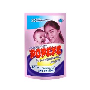 Detergente Liquido Hipoalergenico Popeye 1 Litro