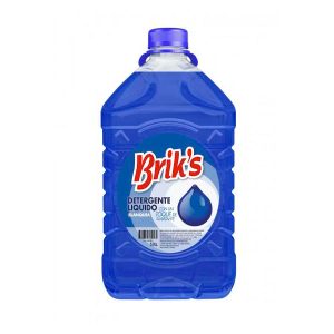 Detergente Matic Bid Briks Azul 5 Lts