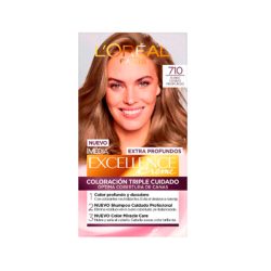 Tintura Loreal Excellence 710 Rubio Cenizo Profundo