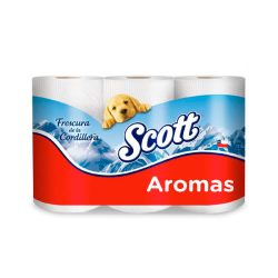 Papel Higienico Scott Aromas 6x22 mts