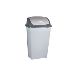 Papelero Deluxe Tapa Vaiven 15 Lts