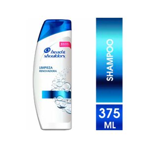 Shampoo H&S Limpieza Renovadora 375 ml